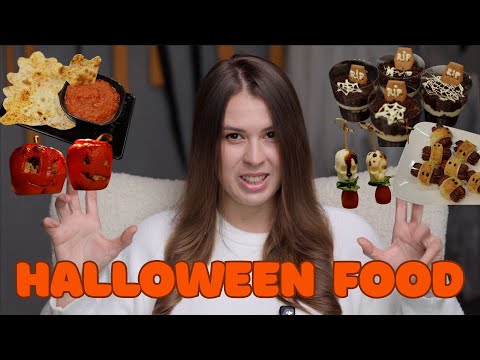 Видео: Закуски на Хелловін 🎃 Легко, смачно і весело 🧟‍♀️ Halloween food