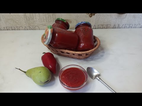 Видео: Неймовірне поєднання гострого перцю та груші. Грушевий соус чилі. Смачне життя.