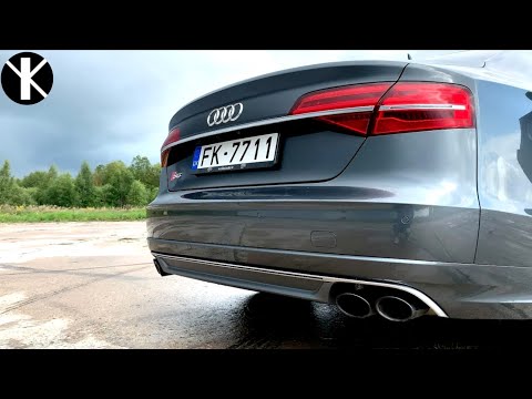 Видео: Audi S8 4.0 BiTurbo - ДИНАМИКА и КОМФОРТ