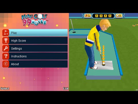 Видео: Mini Golf: 99 Holes 3D - Прохождение Java игры