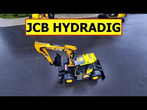 Видео: JCB HYDRADIG 110W — обзор уникального колёсного экскаватора