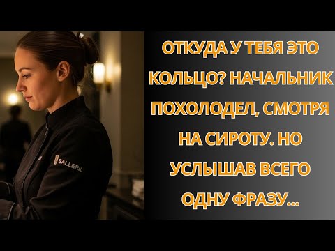 Видео: Откуда у тебя это кольцо_ Начальник похолодел, смотря на сироту. Но услышав всего одну фразу…