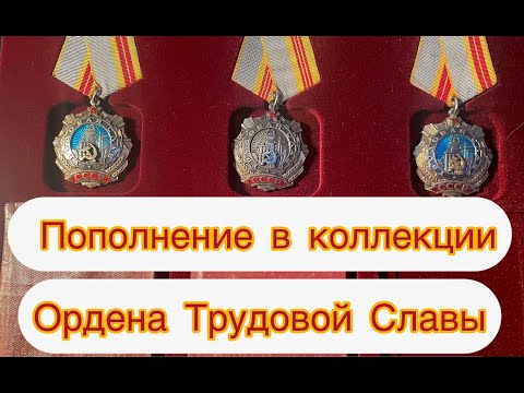 Видео: Редкие ордена Трудовой Славы с документами