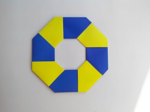 Видео: Как легко сделать 🙋‍♂️ Ниндзя Звезду (Сюрикен) оригами,  Ninja Star (Shuriken) origami