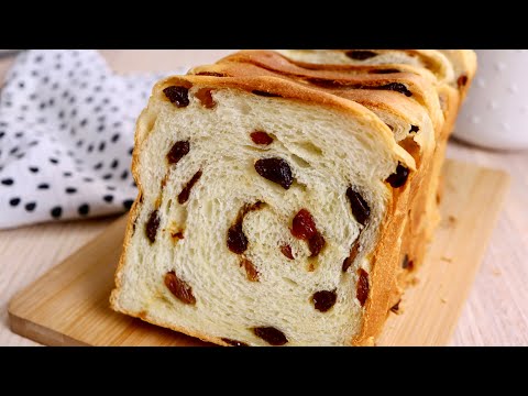 Видео: Рецепт хлеба с изюмом ｜Как приготовить молочный хлеб ｜