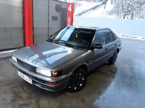 Видео: Toyota Corolla 6 Хэтчбек 1991 год,1.3 Карбюратор 75л.с.