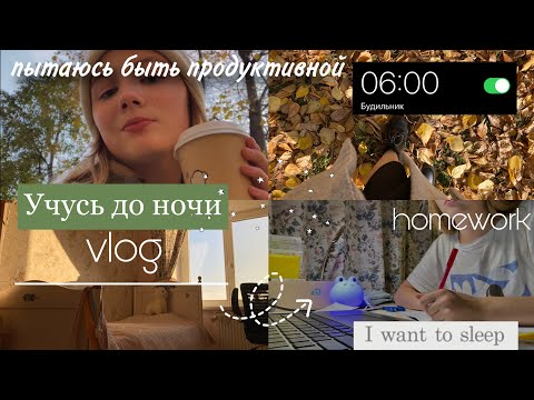 Видео: Study Vlog/ учёба со мной, мотивация, сборы в школу/ будни старшеклассницы
