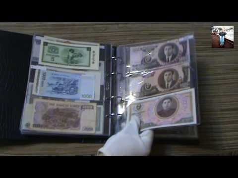 Видео: Обзор коллекции банкнот. Краткий анонс обзоров на 2018 г. Review of banknote collection.