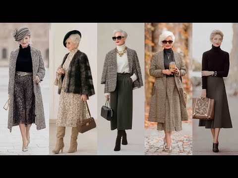 Видео: Более 50 идей нарядов | Руководство по стилю для зрелых женщин и шикарные сезонные тренды на сент...