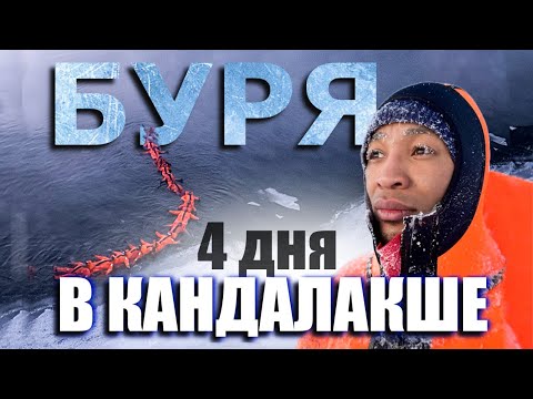 Видео: Буря отдыхает в Кандалакше