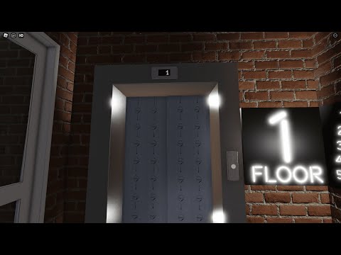Видео: Roblox! Новый лифт ЩЛЗ 630кг 1м/с в 10-этажной новостройке.