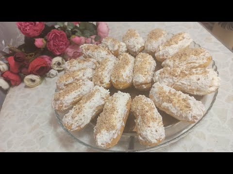 Видео: #ПП #ЭКЛЕРЫ👍👍👍 И быстро, и вкусно, и не вредно🙏🙏🙏