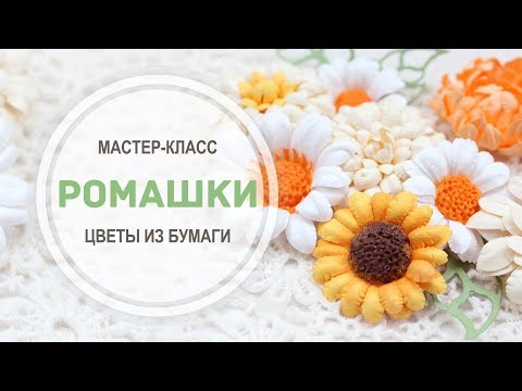 Видео: Мастер-класс "Ромашки"