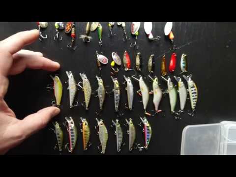 Видео: Hard Baits for trout. Приманки для ловлi форелі.