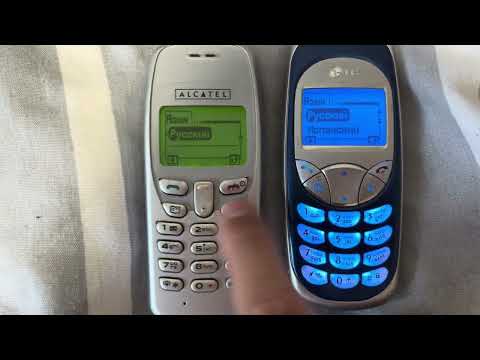 Видео: Битва (сравнение) телефонов Alcatel OT-320 vs LG B1300
