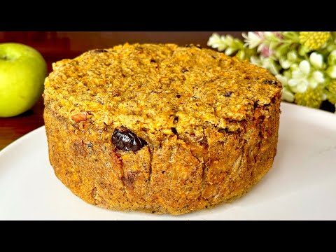 Видео: Овсянка, яблоко и морковь. Я не ем сахар уже год. Без муки/яиц