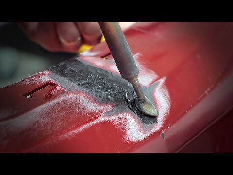 Видео: Ремонт бампера FiberFlex