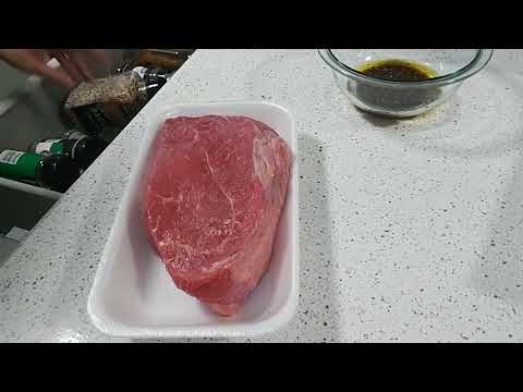 Видео: Готовлю опять сало #мариную говядину