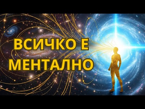 Видео: Когато Осъзнаеш, Че Всичко Е Ментално, Квантовото Създаване На Твоята Реалност Става Просто