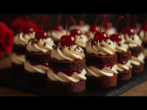 Видео: Десерт «ЧЁРНЫЙ ЛЕС»🎄 в новой интерпретации! В чём НАСТОЯЩИЙ секрет приготовления десерта!