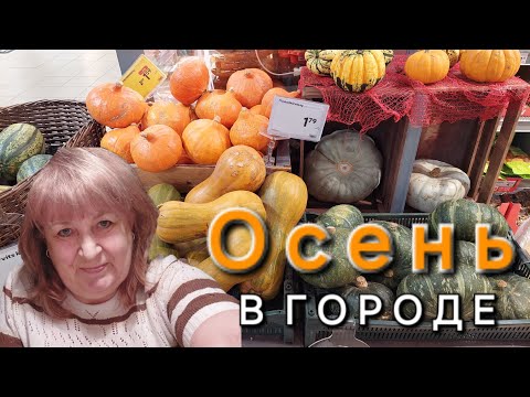 Видео: У нас Осень // В день пенсионера закупилась по-полной // Почти праздничное блюдо-готовлю креветки //