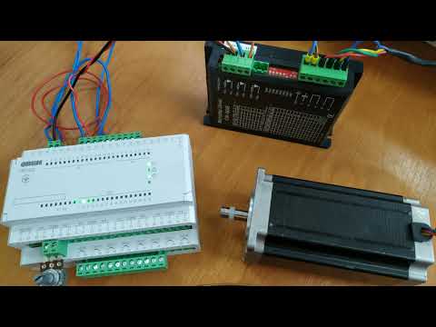 Видео: ПР102 и шаговый двигатель. Эксперимент.