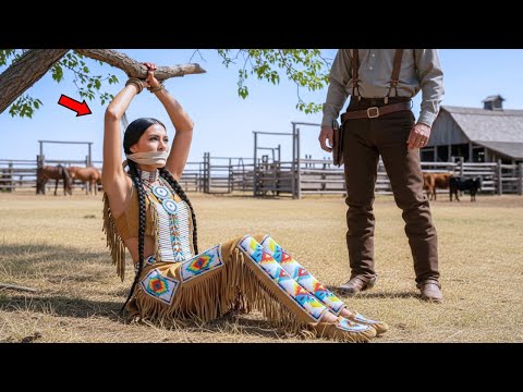 Видео: Её привязали к дереву ковбоя; апачская женщина думала, что он воспользуется ею, но он…