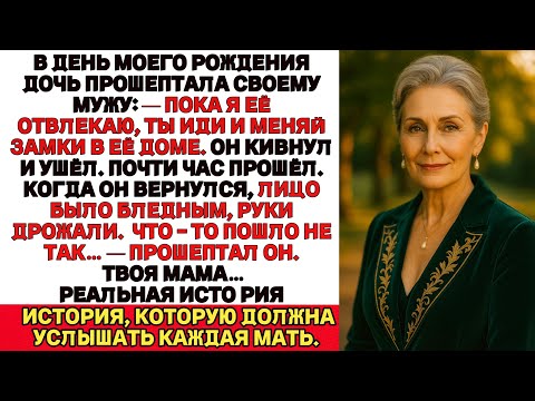 Видео: На мой день рождения дочь прошептала мужу: «Пока я её отвлекаю…» Но забыла, кто всё построил.