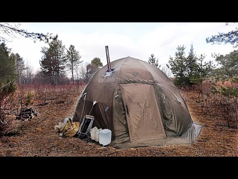Видео: НЕДЕЛЯ В ЛЕСУ С БАТЕЙ. ВЕСЕННЯЯ ОХОТА 2024. ПЕРВАЯ ДОБЫЧА. ПАСХА В ПАЛАТКЕ.