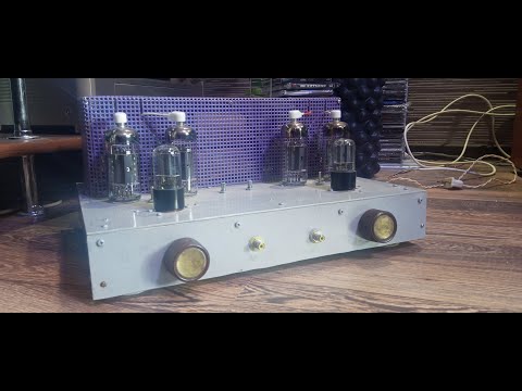 Видео: Ламповый усилитель на 6p36c