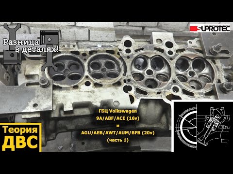 Видео: ГБЦ Volkswagen 9A (16v) и BFB (20v) часть 1 пропускная способность каналов