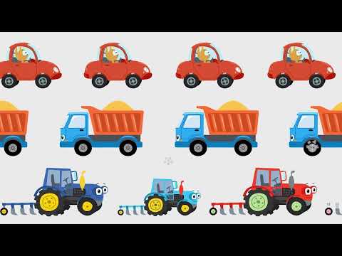 Видео: Котэ ТВ - Транспорт - Песенки про машинки для детей - Сборник