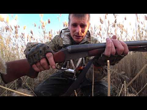 Видео: Охота на утку с ИЖ 43Е  МиниОбзор