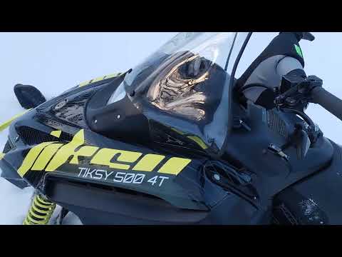 Видео: снегоход тикси 500 4т