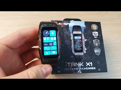 Видео: KOSPET TANK X1 - ЗАЩИЩЕННЫЕ УМНЫЕ ЧАСЫ ЗА 7000 РУБЛЕЙ!