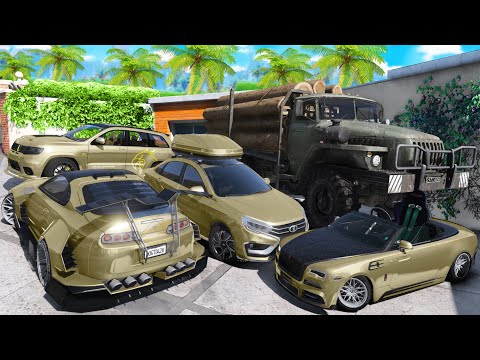 Видео: УГНАЛ КУЧУ ЗОЛОТЫХ ЧИТ ТАЧЕК И ОГРОМНЫЙ МОНСТР ТРАК У МАЖОРА ЗА 180 СЕК! БИТВА ВОРОВ В ГТА 5 ОНЛАЙН!