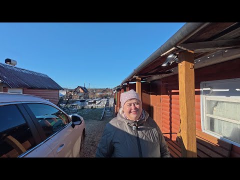 Видео: Приехал брат у Сафара. Готовлю завтрак мужикам. На даче смотрю как сделали сарай.