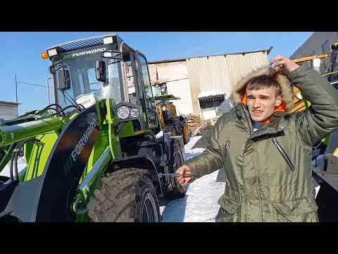 Видео: Чистка трассы, спортивные танцы, новый трактор, Челябинск.