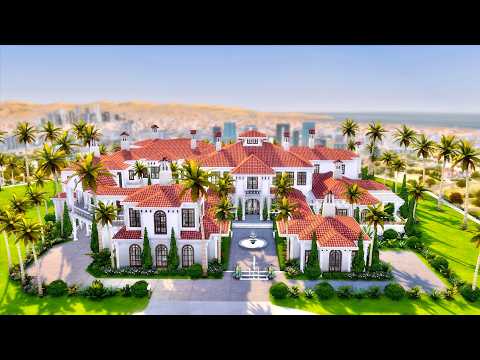 Видео: Tour Mediterranean Palace II The Sims 4 II No CC II Огляд неймовірного маєтку