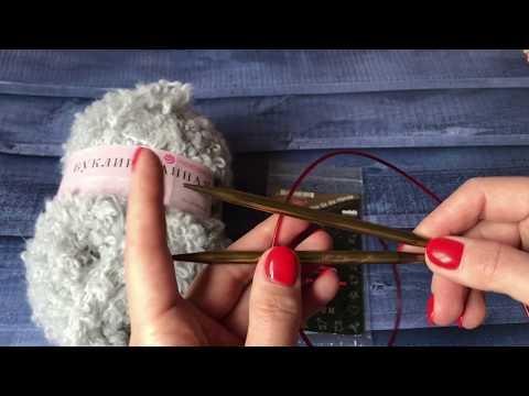 Видео: 19. Готовый СНУД  спицами из буклированной пряжи Пехорка.