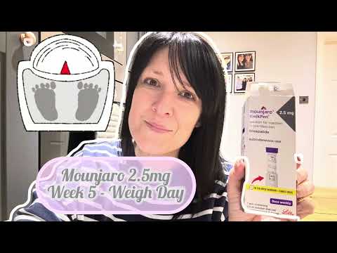 Видео: День взвешивания 👍👎 / Монджаро 2,5 мг / Неделя 5