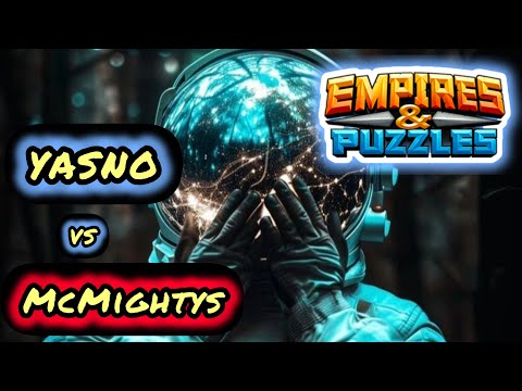 Видео: Эпизод №137. Ясно и точка vs McMightys! Empires and puzzles. Баф - атака стрелами.