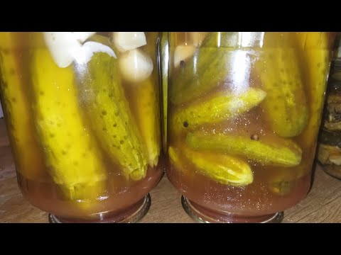 Видео: Огірки в томаті #хрумкі огірочки на зиму