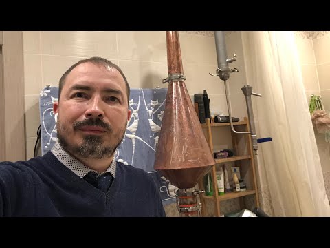 Видео: Перегон зерновой браги на домашний ячменный виски. Ячменный виски ч.2