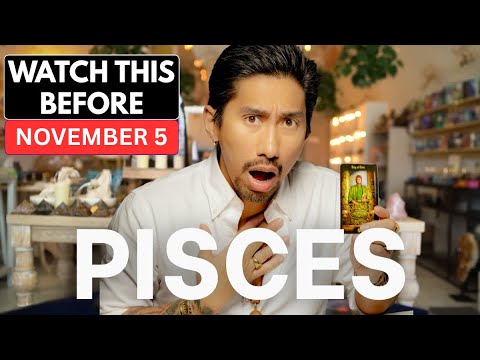 Видео: Рыбы 😳 «ЭТО МЕНЯ ШОКИРОВАЛО! ЭТО ПРОИСХОДИТ 5 НОЯБРЯ» 🌟 Знак зодиака Рыбы