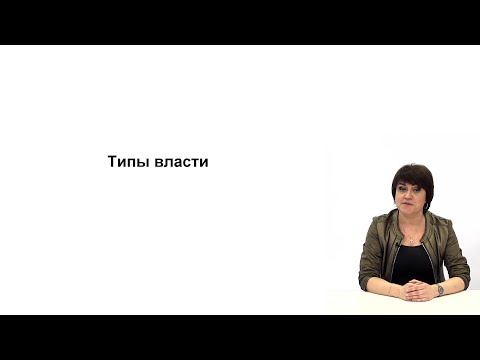 Видео: Типы власти