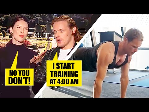 Видео: Сэм Хьюэн помешан на спортзале? Очаровательно... 💪🏻🥵💪🏻