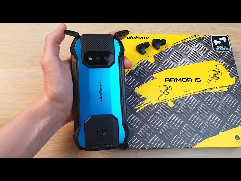 Видео: ULEFONE ARMOR 15 - ТЕЛЕФОН СО ВСТРОЕННЫМИ НАУШНИКАМИ!