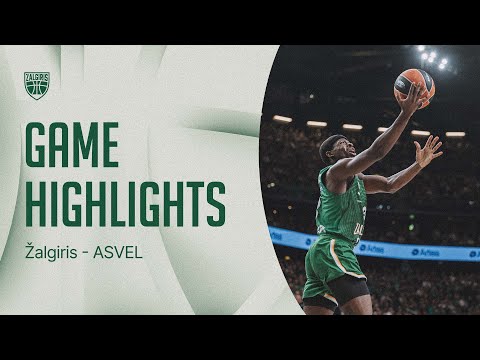 Видео: Žalgiris - ASVEL | Обзор игры | 28.10.2025