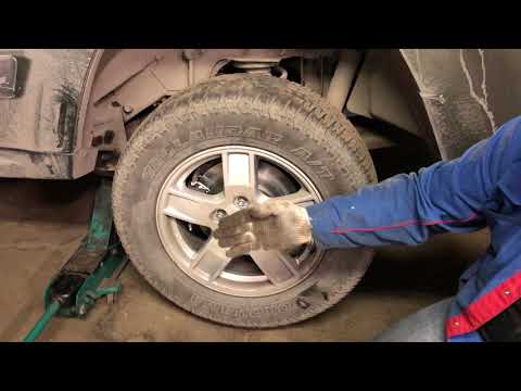 Видео: Люфт ступицы колеса